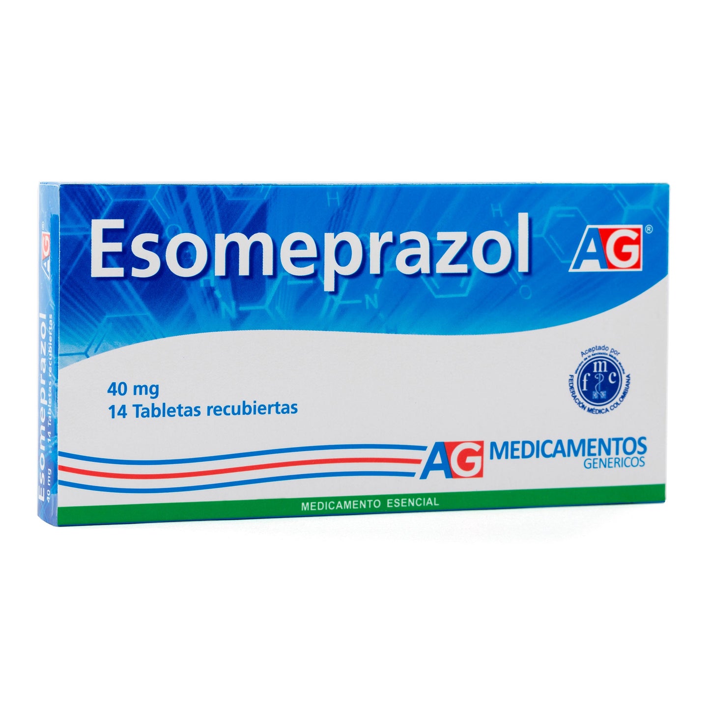 Esomeprazol 40 mg 14 Tabletas Ag