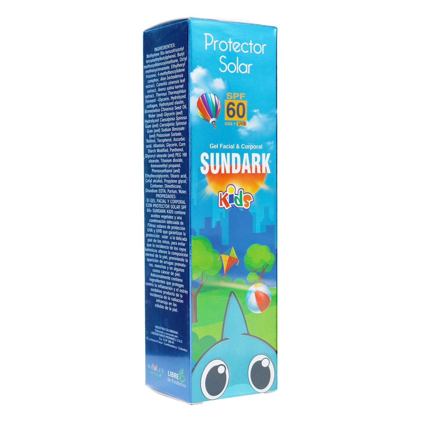 Bloqueador.SUNDARK Ninos Spf 60 120 ml