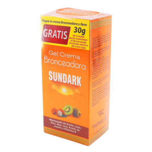 Gel Crema Bronceado Sundark 120 g