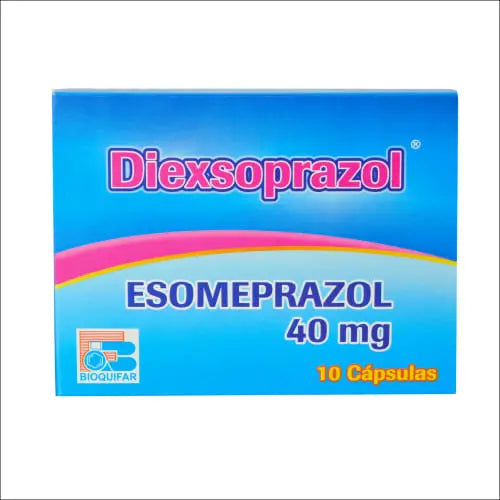 Diexsoprazol Esomeprazol 40 mg X 10 Cápsula