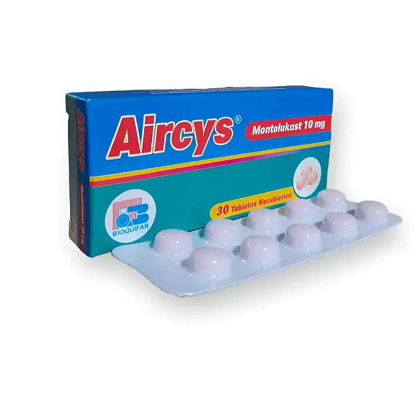 Aircys 4 Miligramos Por 30 Tabletas