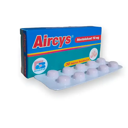 Aircys 4 Miligramos Por 30 Tabletas