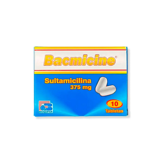 Bacmicine 375 mg /10 Tabletas