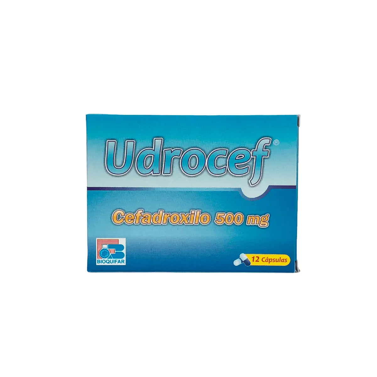 Udrocef 500 mg X 12 Cápsulas