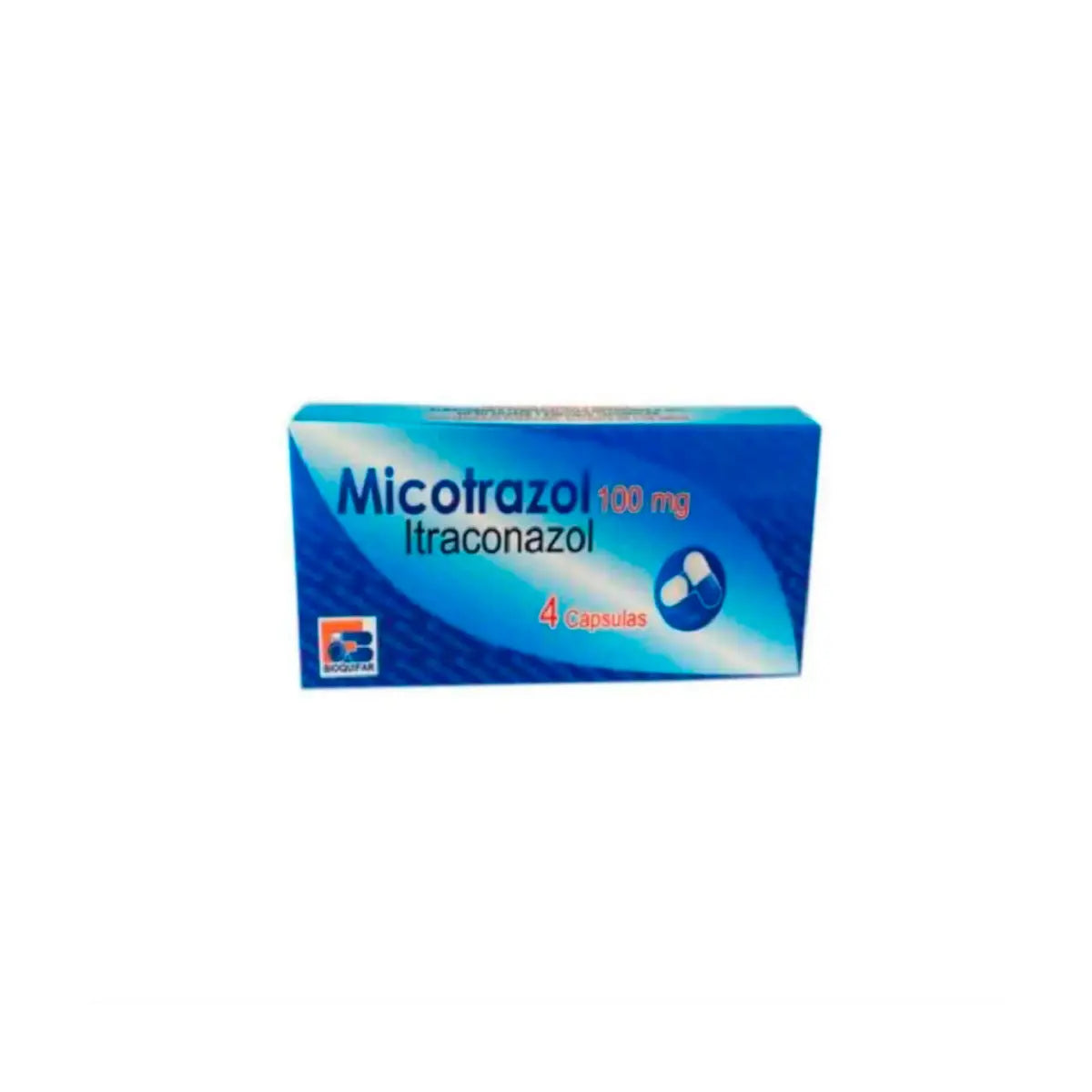 Micotrazol 100 mg 4 Cápsulas