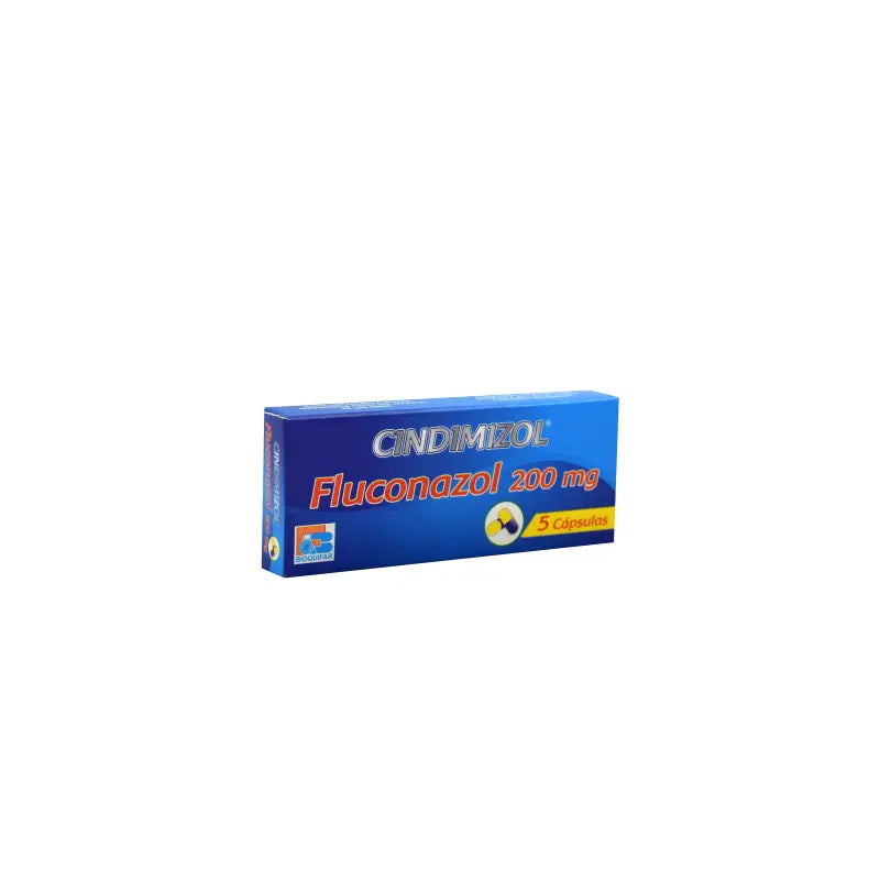 Cindimizol Fluconazol 200 mg 5 Cápsula
