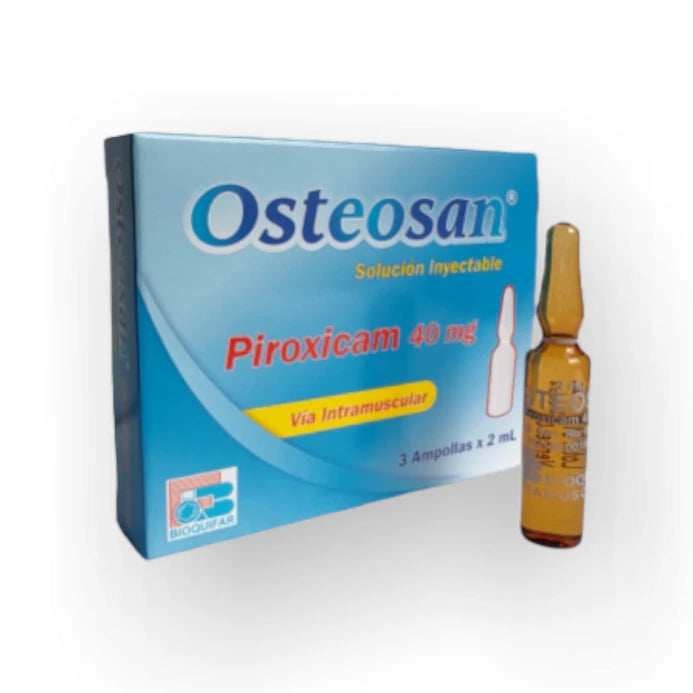 Osteosan Piroxicam 40 Miligramos Inyectable