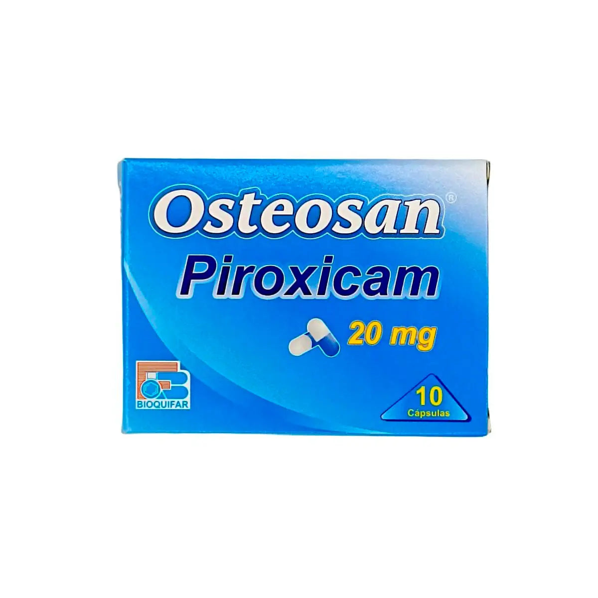 Osteosan Piroxicam 20 mg 10 Cápsulas