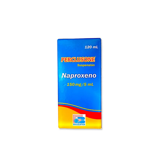 Perclusone Naproxeno 150 mg/5 120 ml