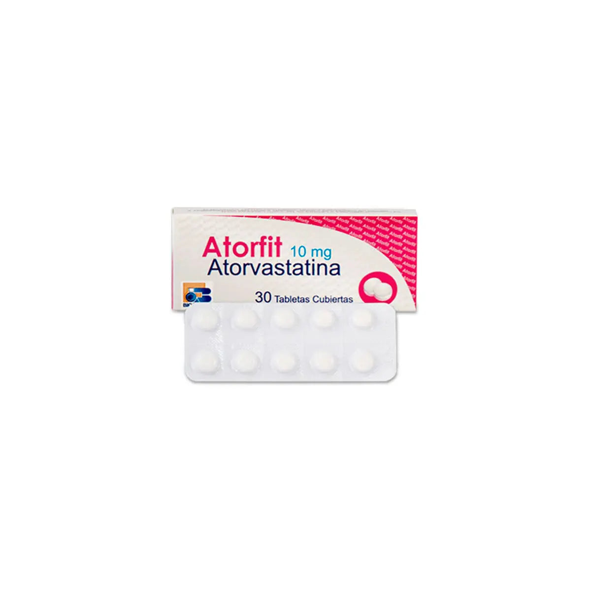 Atorfit Atorvastatina 10mg X 30 Tableta