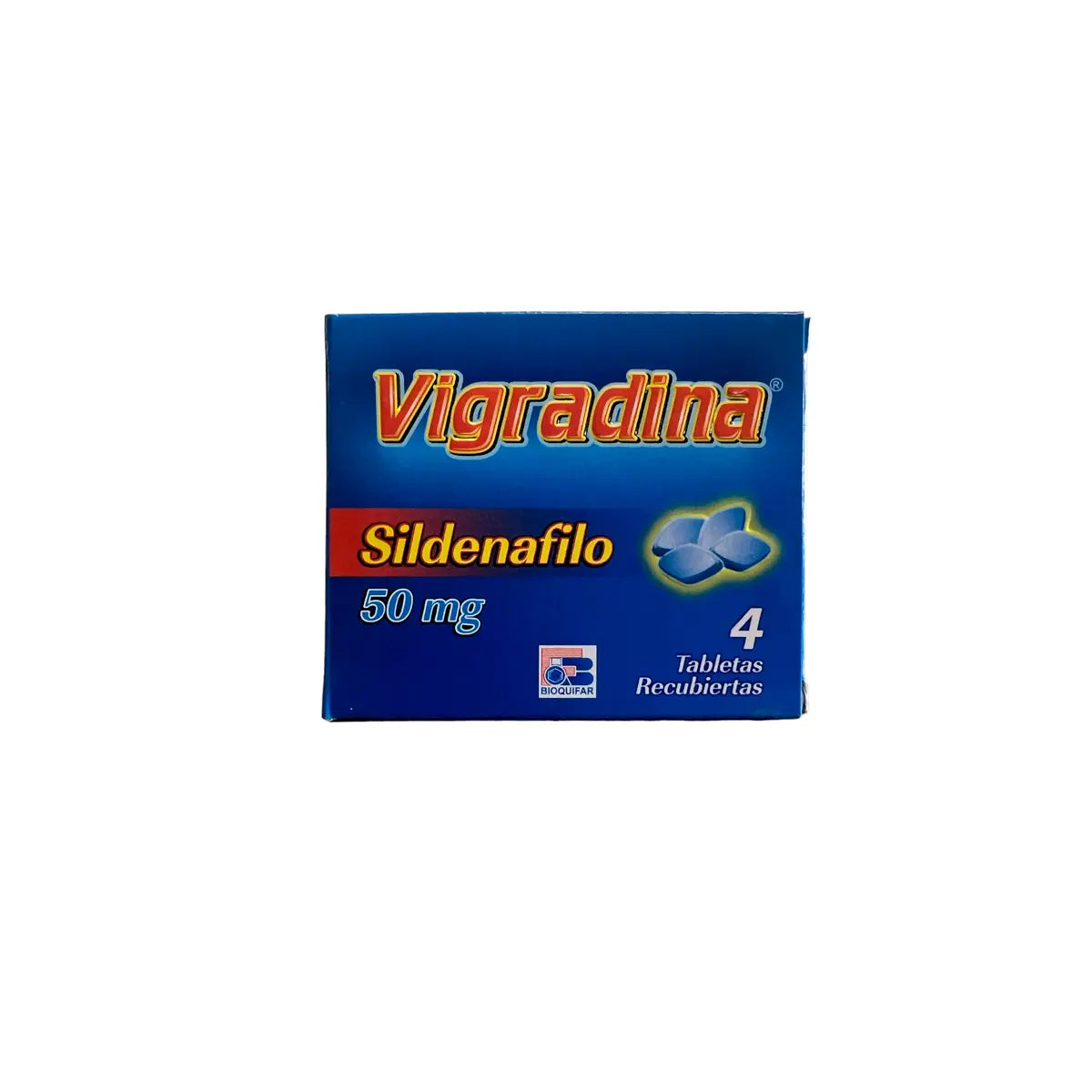 Vigradina 4 Tabletas 50 mg