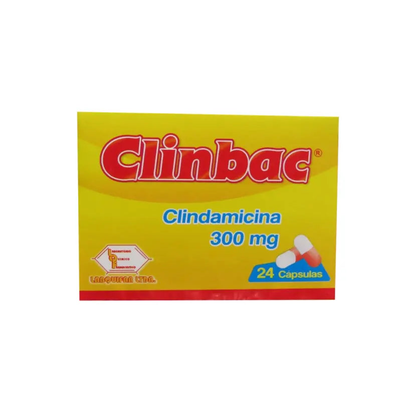 Clindamicina 300 mg/24 Cápsulas