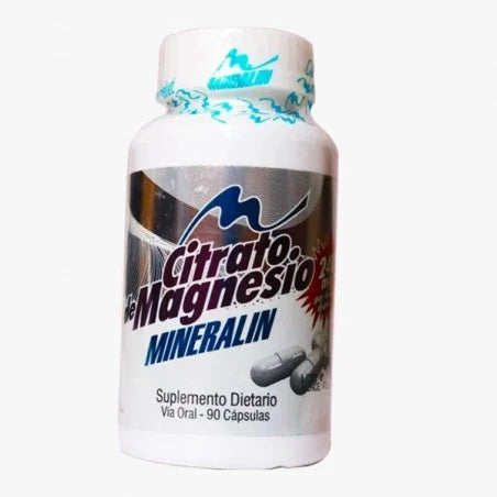 Citrato De Magnesio Mineralin 90cap(sav)