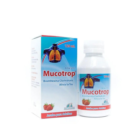 Mucotrop Bromhexina Adulto 120 Mililitros