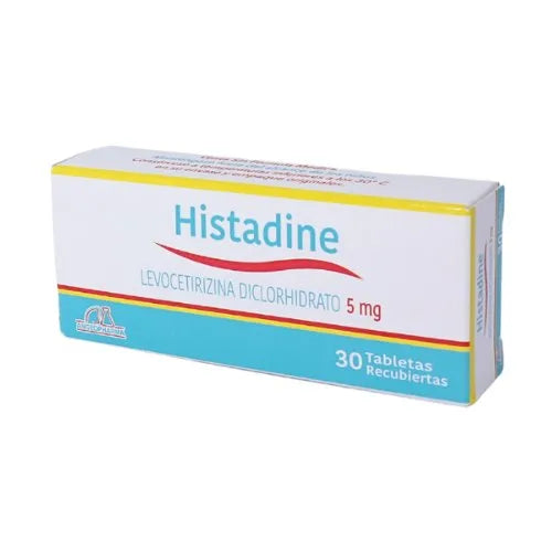 Histadine Levocetirizina 5 MG X 30 TAB A