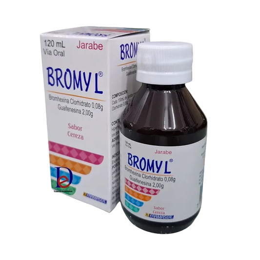 Bromyl Jarabe 120 Mililitros