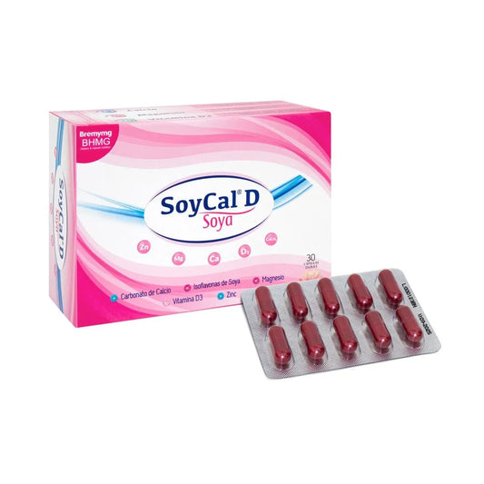 Soy Cal-D Carbonato-Isoflavona 30 CAP