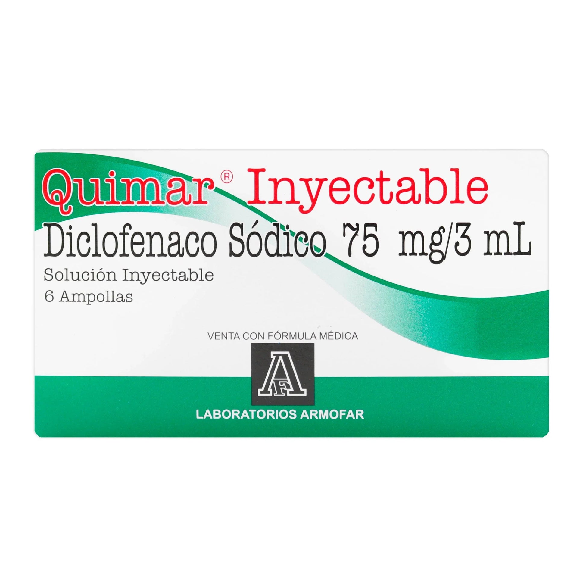 Quimar Inyectable 6 Ampollas