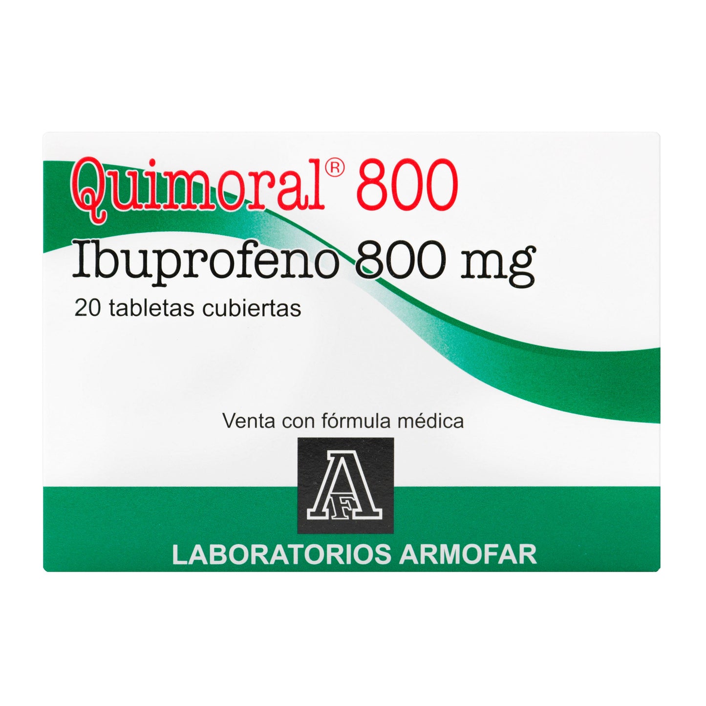 Quimoral 800 mg 20 Tabletas