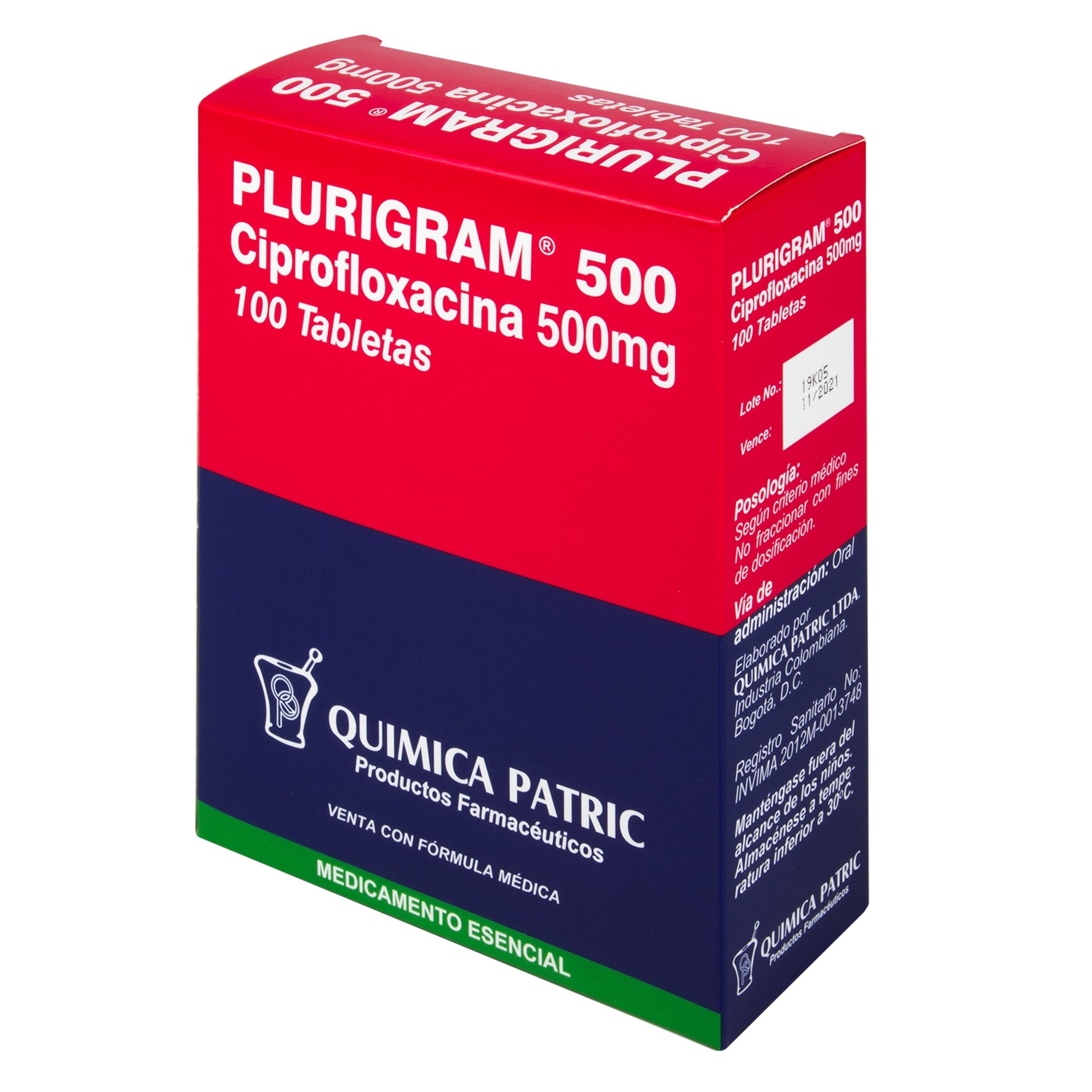 Plurigram 100 Tabletas