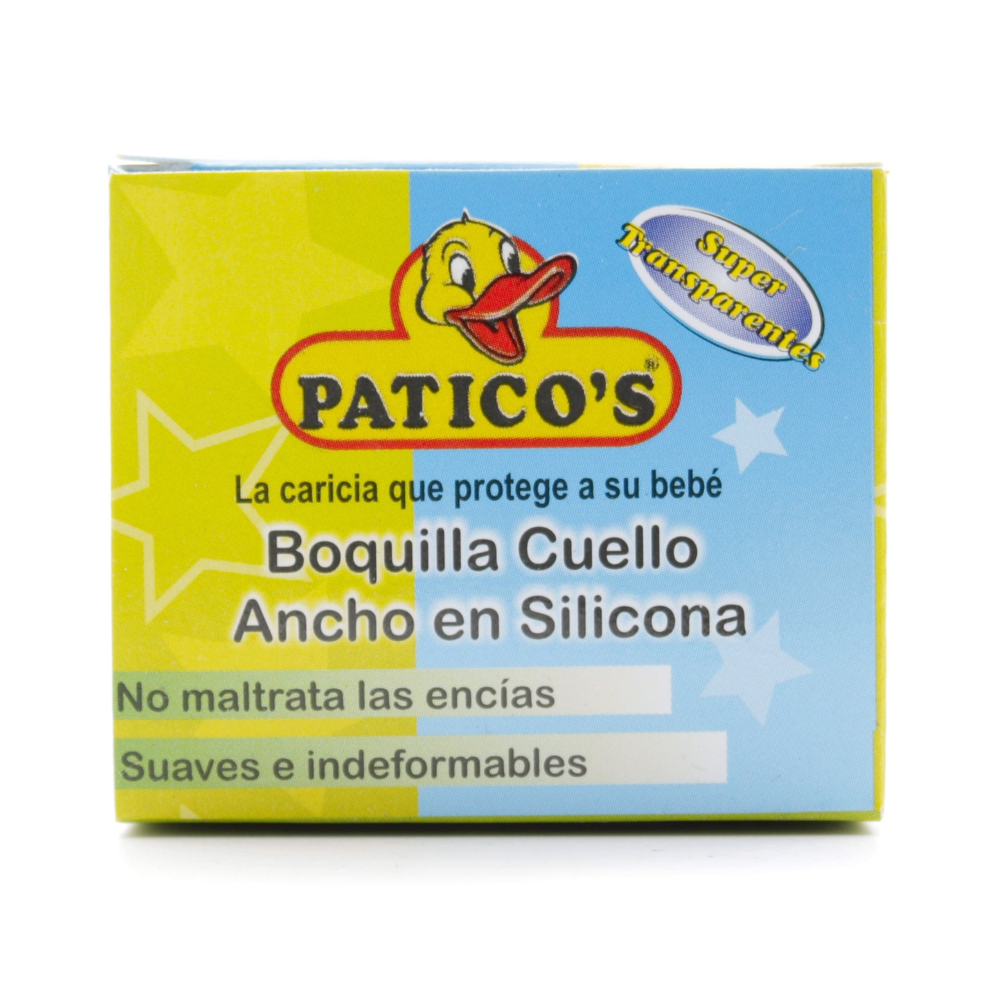 Boquilla Cuello Ancho Siliconado Patitos