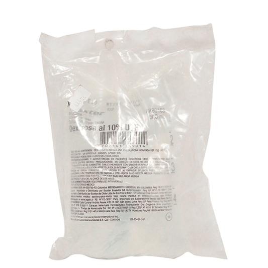 Dextrosa 10% Ad 500 ml Arb0163