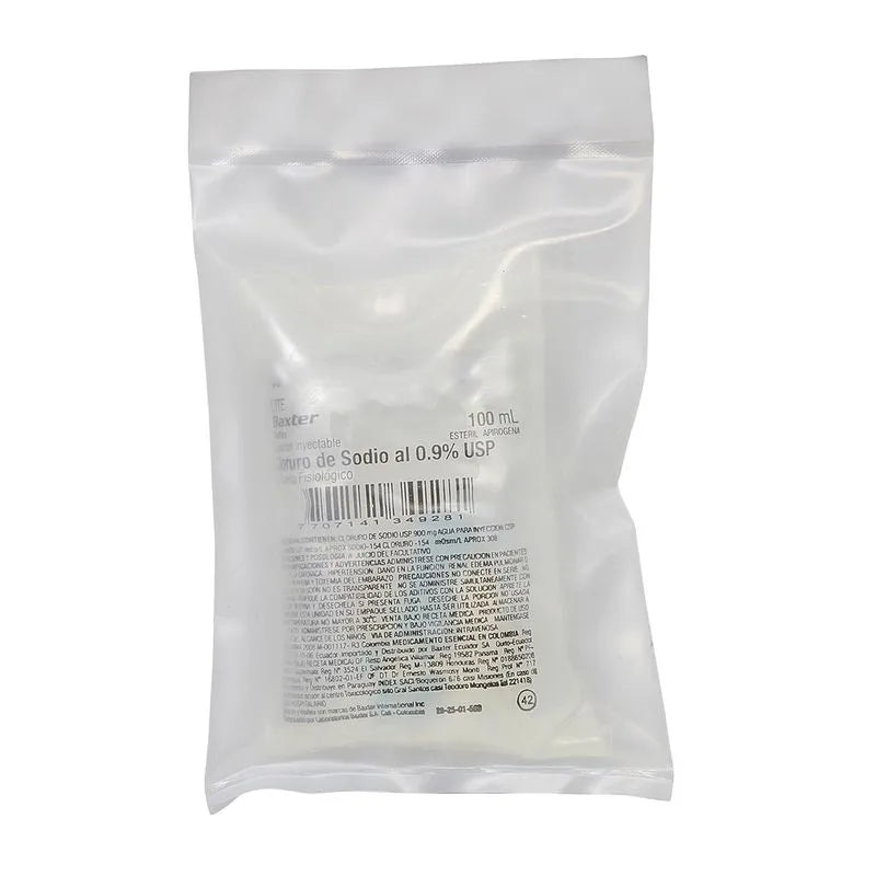 Suero Fisiologico Clor.sodio 9% 100 ml