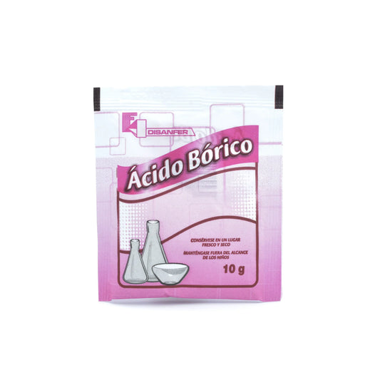 Ácido Borico 50 Sbs 10 gr Disanfer