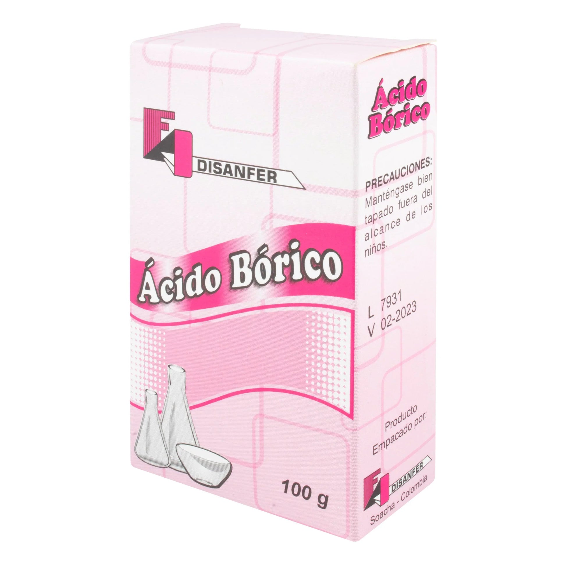 Ácido Borico 100 gr Disanfer