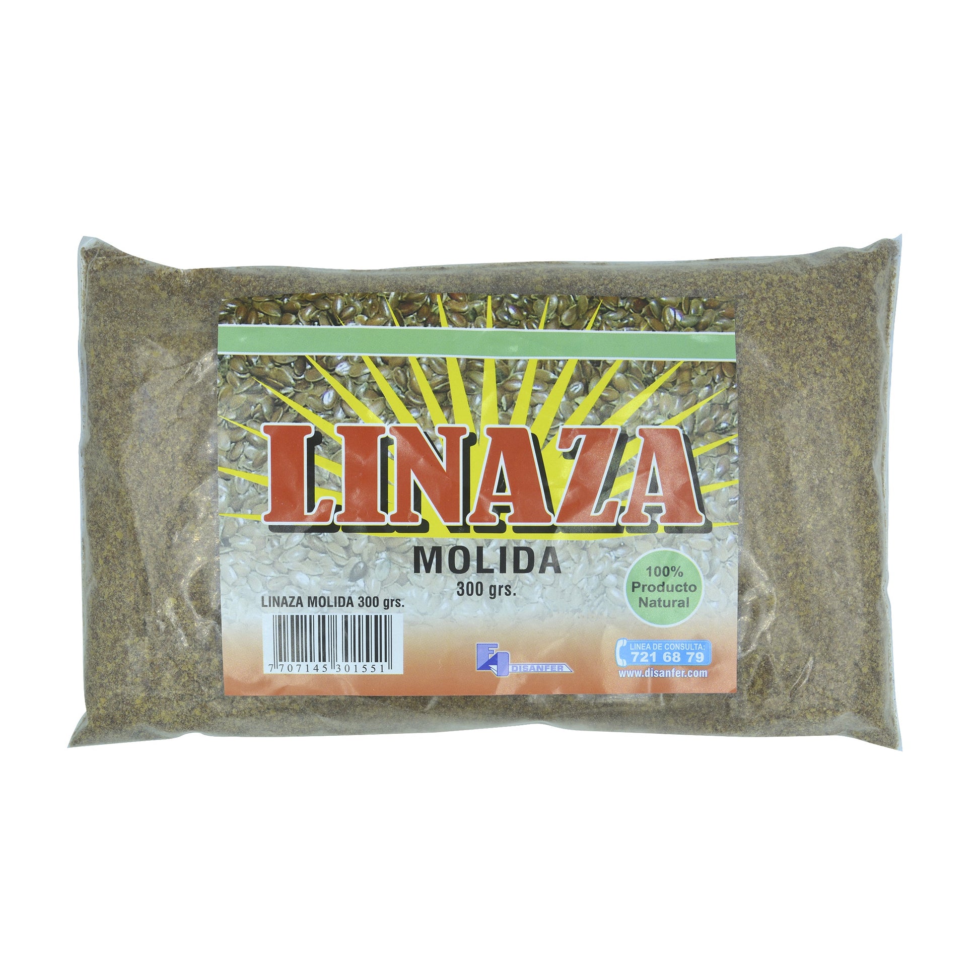 Linaza Molida 300 gr Disanfer