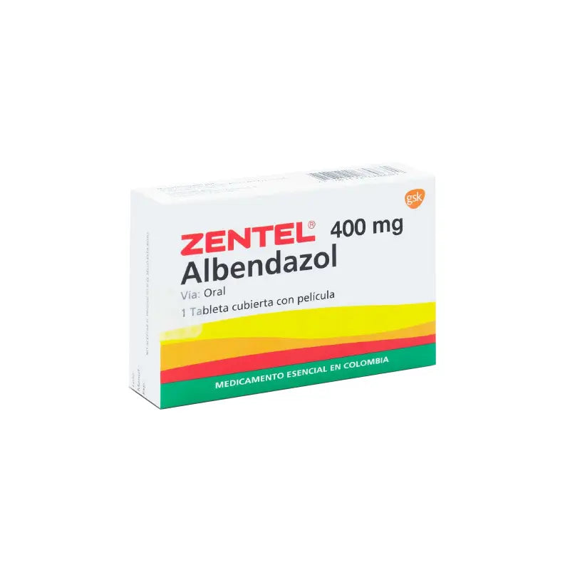 Zentel 400 mg 1 Tableta