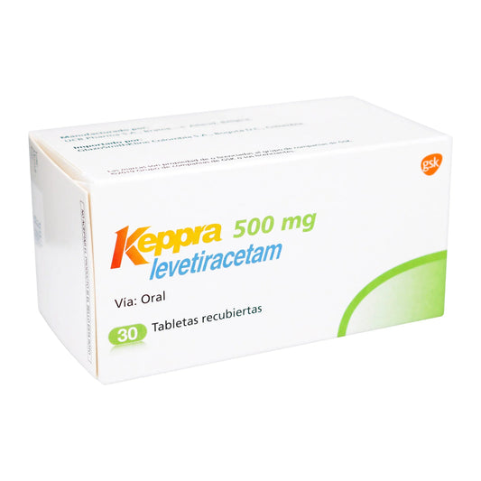 Keppra 500 mg 30 Tbs (p)41472
