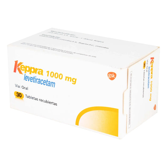 Keppra 1000 mg 30 Tbs (e)(a)(p) 82944