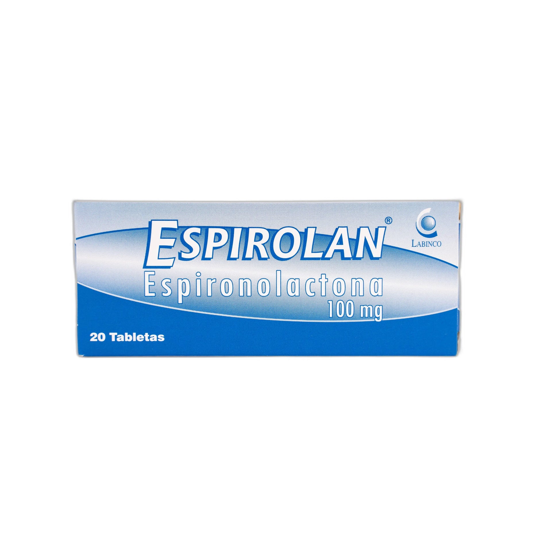 Espirolan 100 mg 20 Tabletas