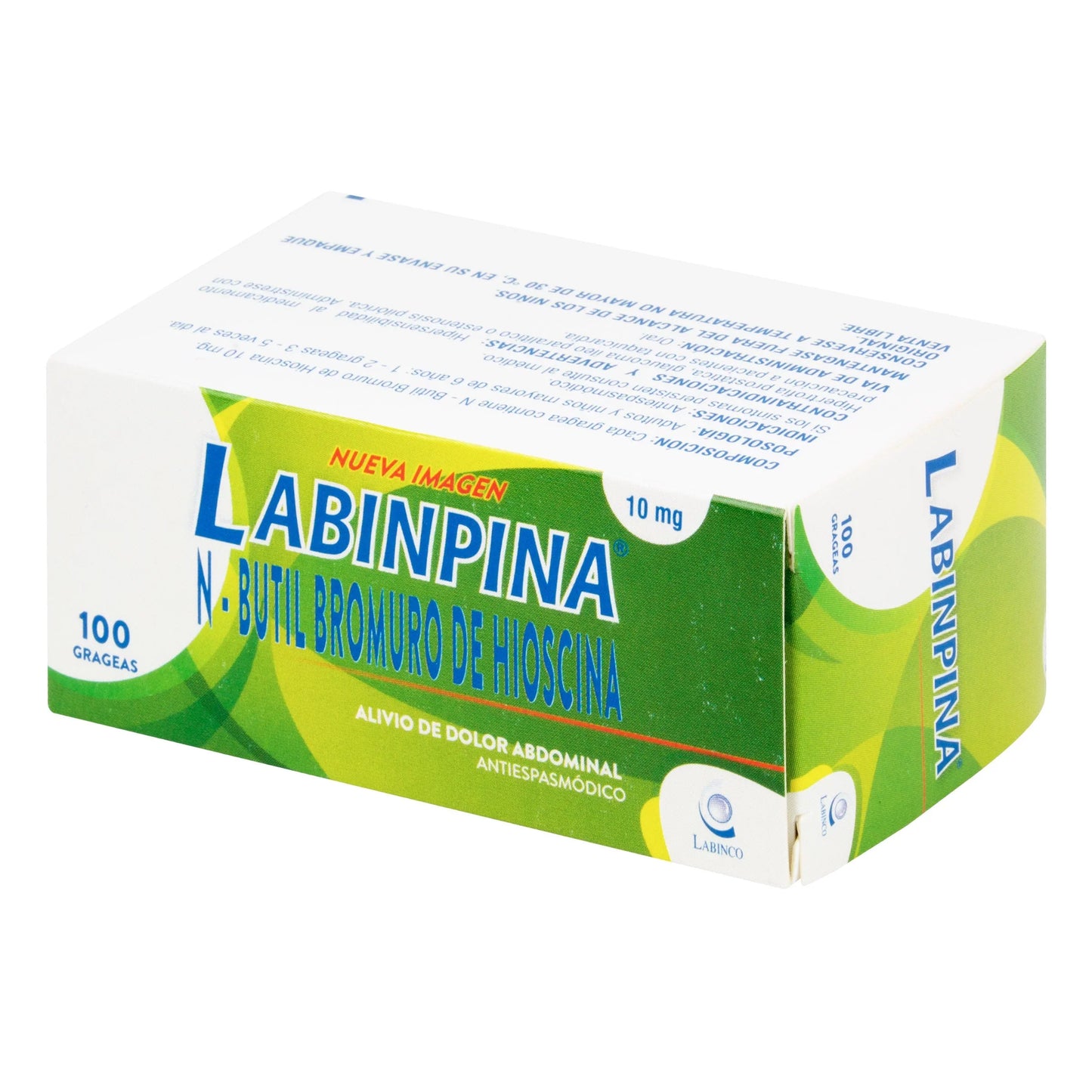 LabialNPINA 10 mg 100 Tabletas