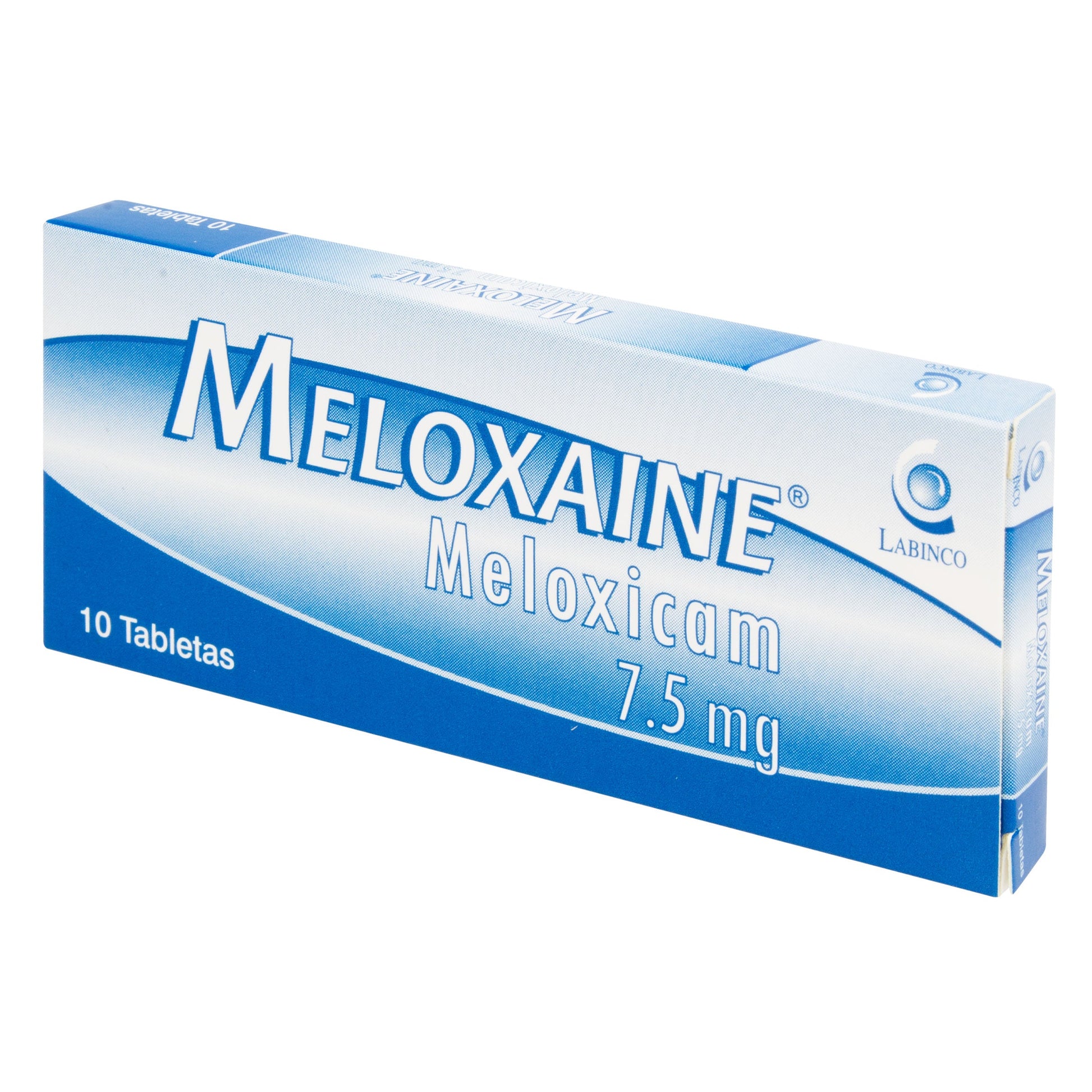 MeloxicamAINE 7.5 mg 10 Tabletas