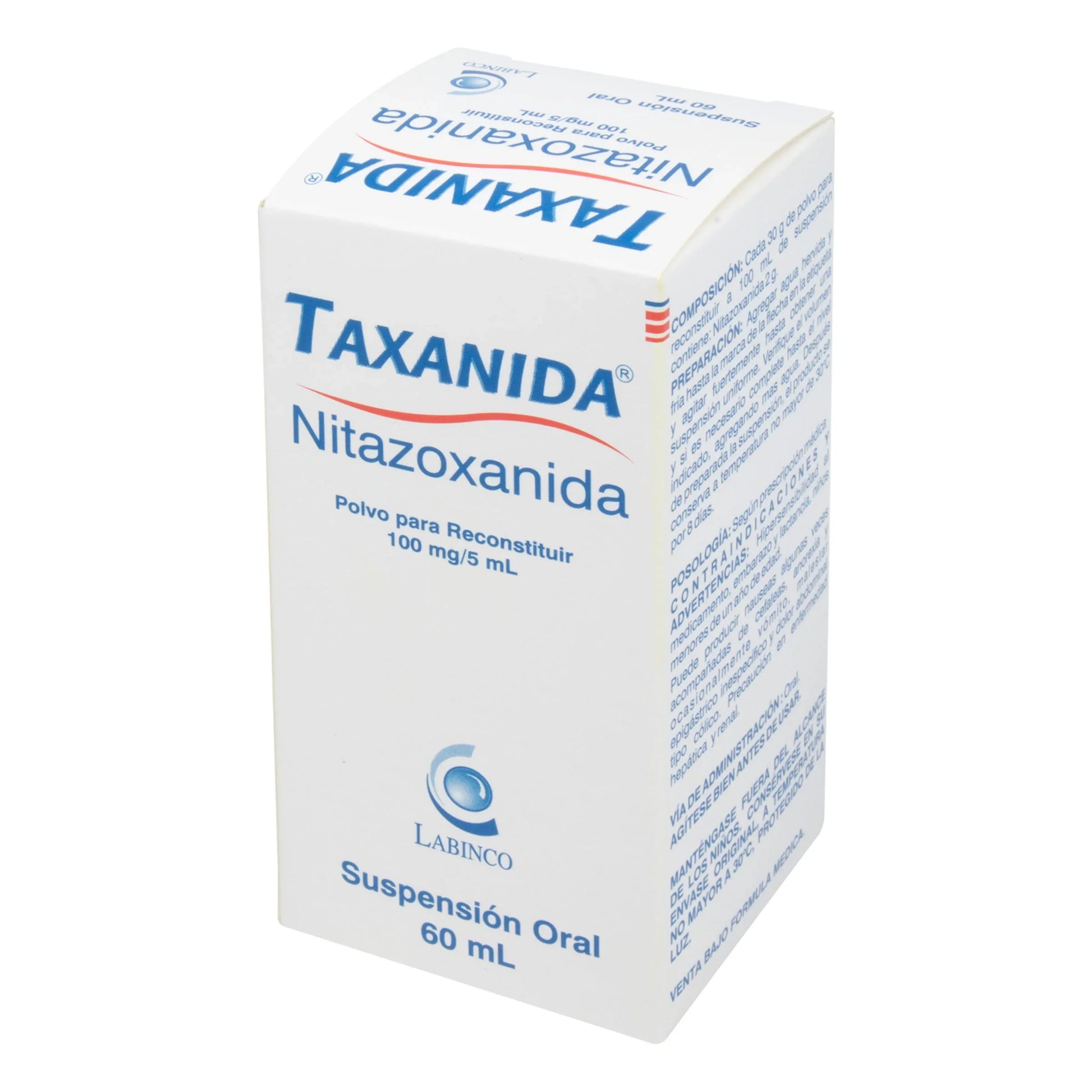 Taxanida 100 mg/5 ml 60 ml