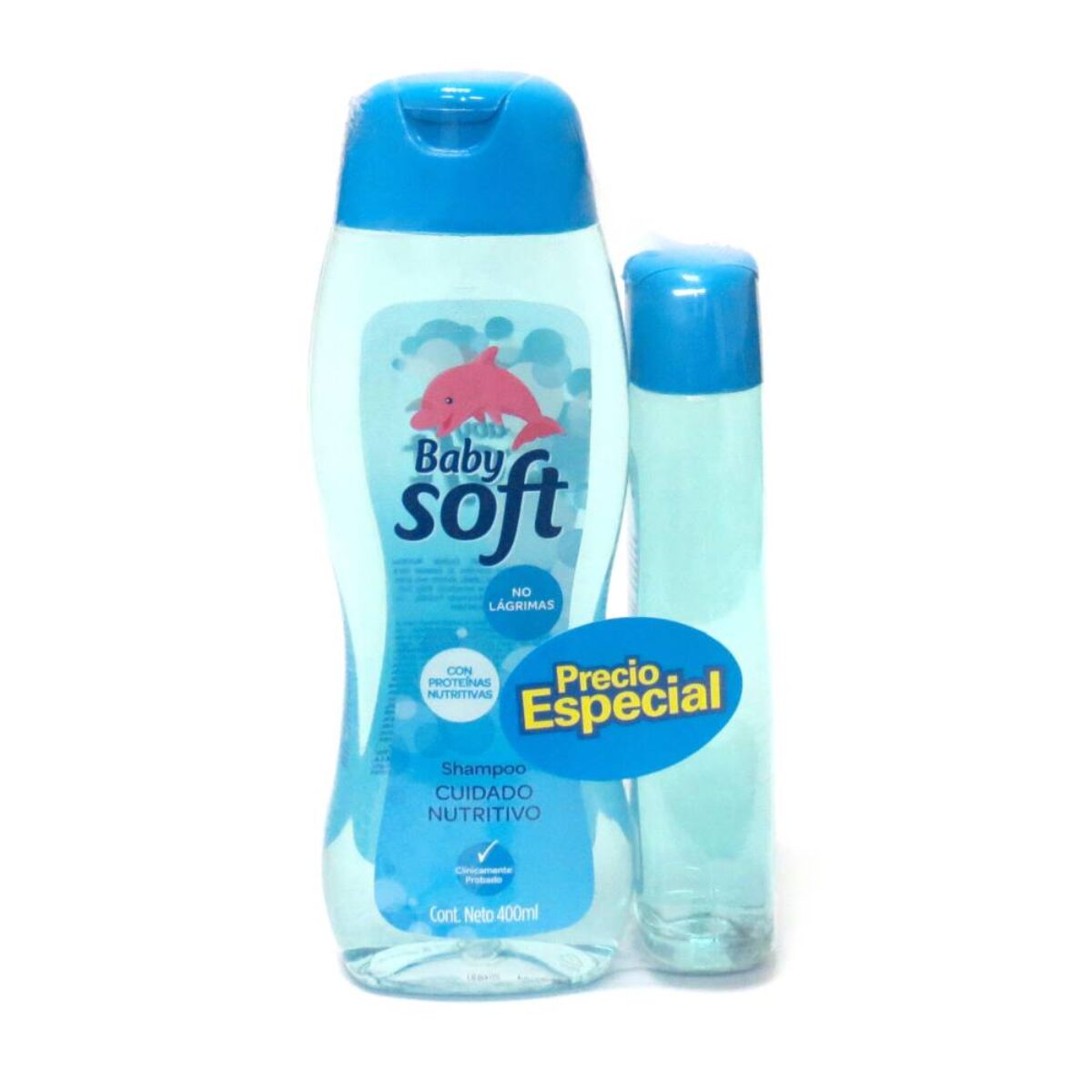 Champú Baby Soft Cuidado Nutritivo 400 ML + 200 ML