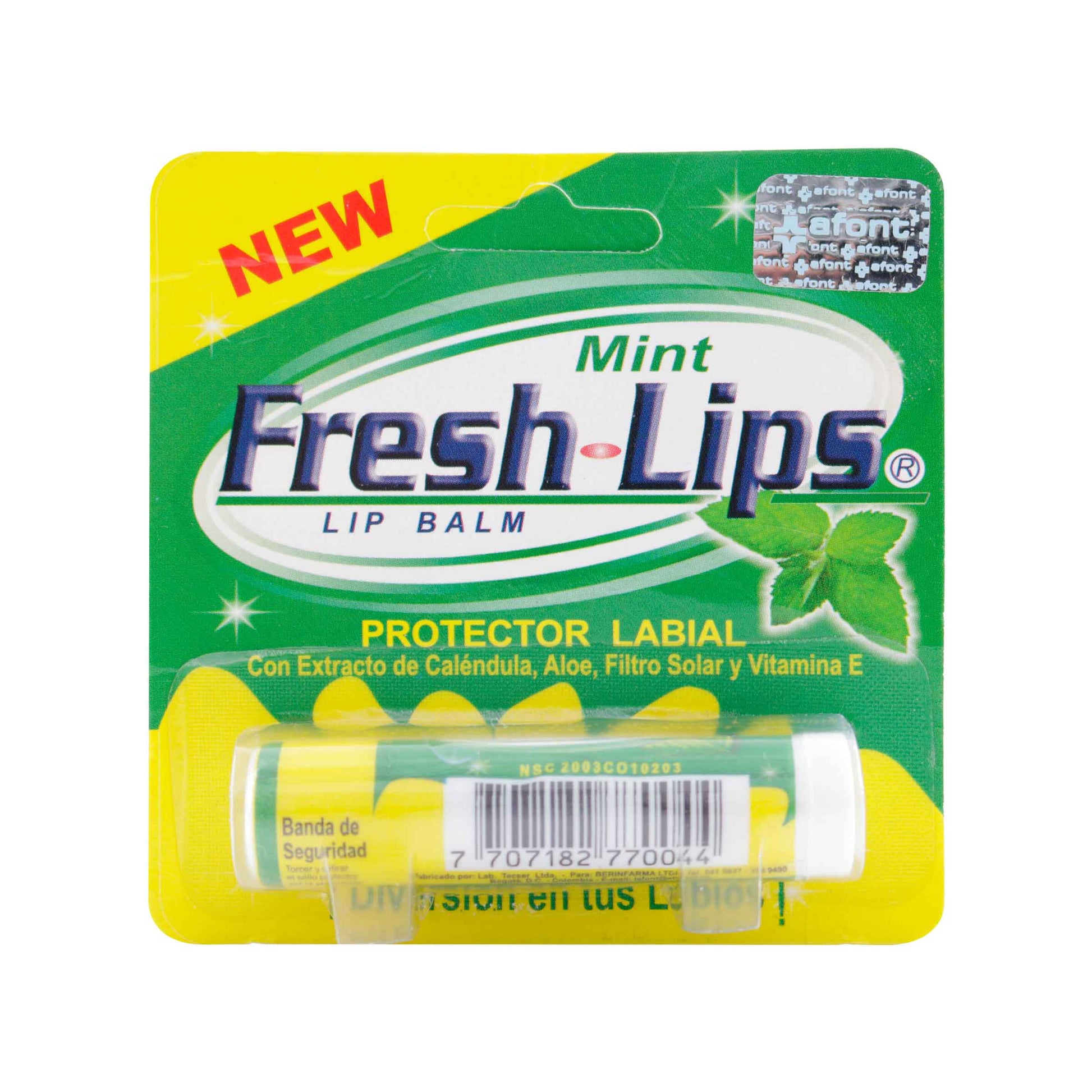 Protector labial Fresh Lips Menta