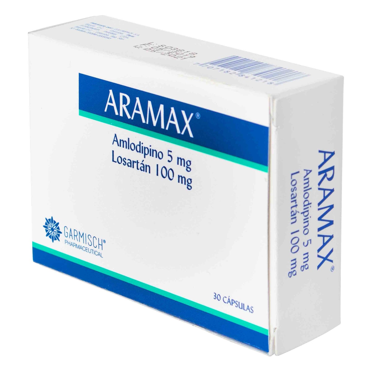 Aramax 5/100 mg 30 Cápsulas
