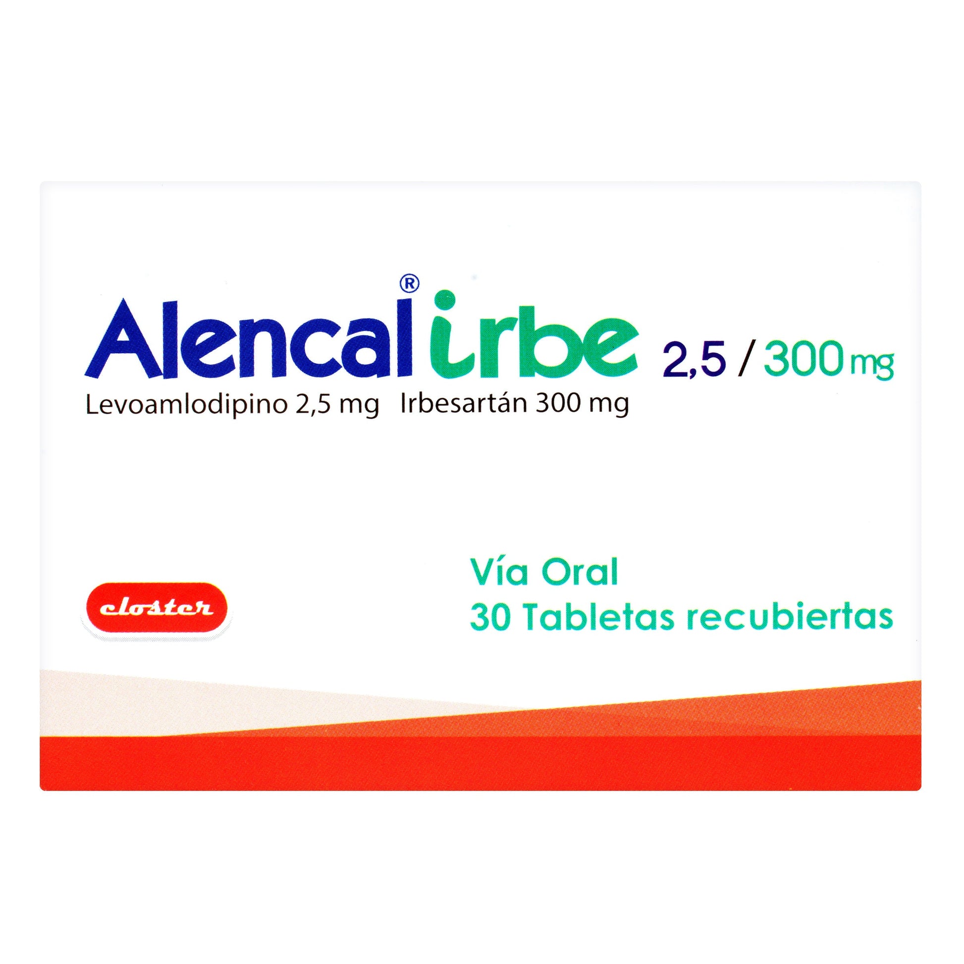 Alencal Irbe 2.5 mg/300 mg 30 Tbs (a)