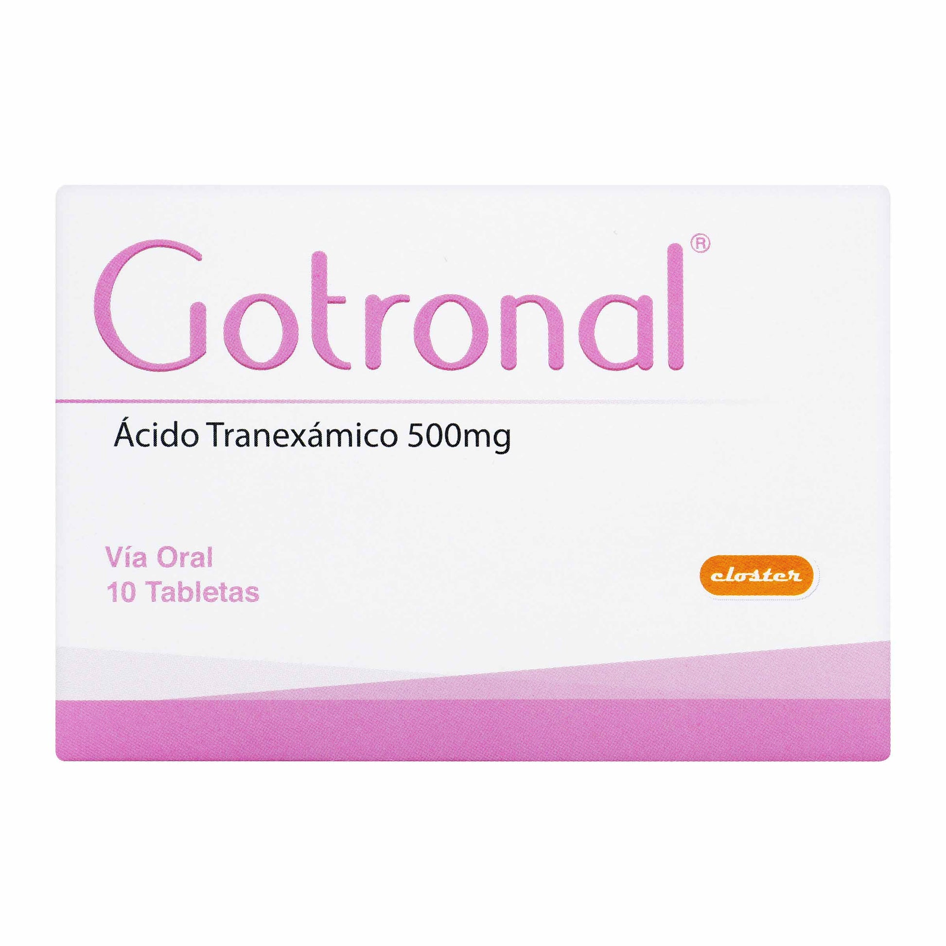 GotasRONAL 500 mg 10 Tbs