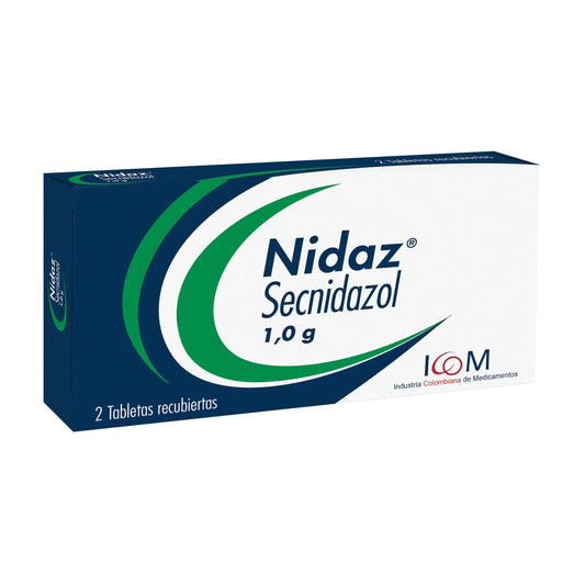 Nidaz 1 gr 2 Tabletas Icom (pd)