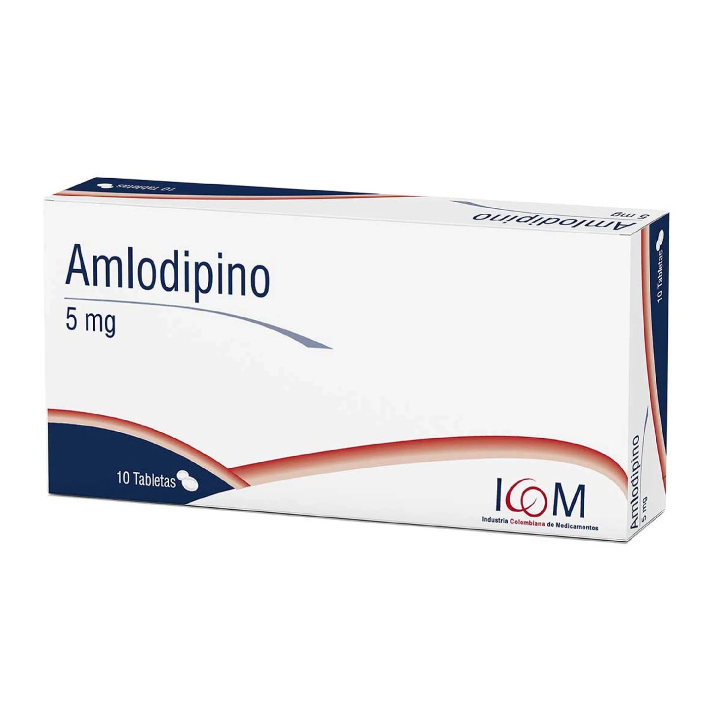 Amlodipino 5 mg 10 Tabletas Ic