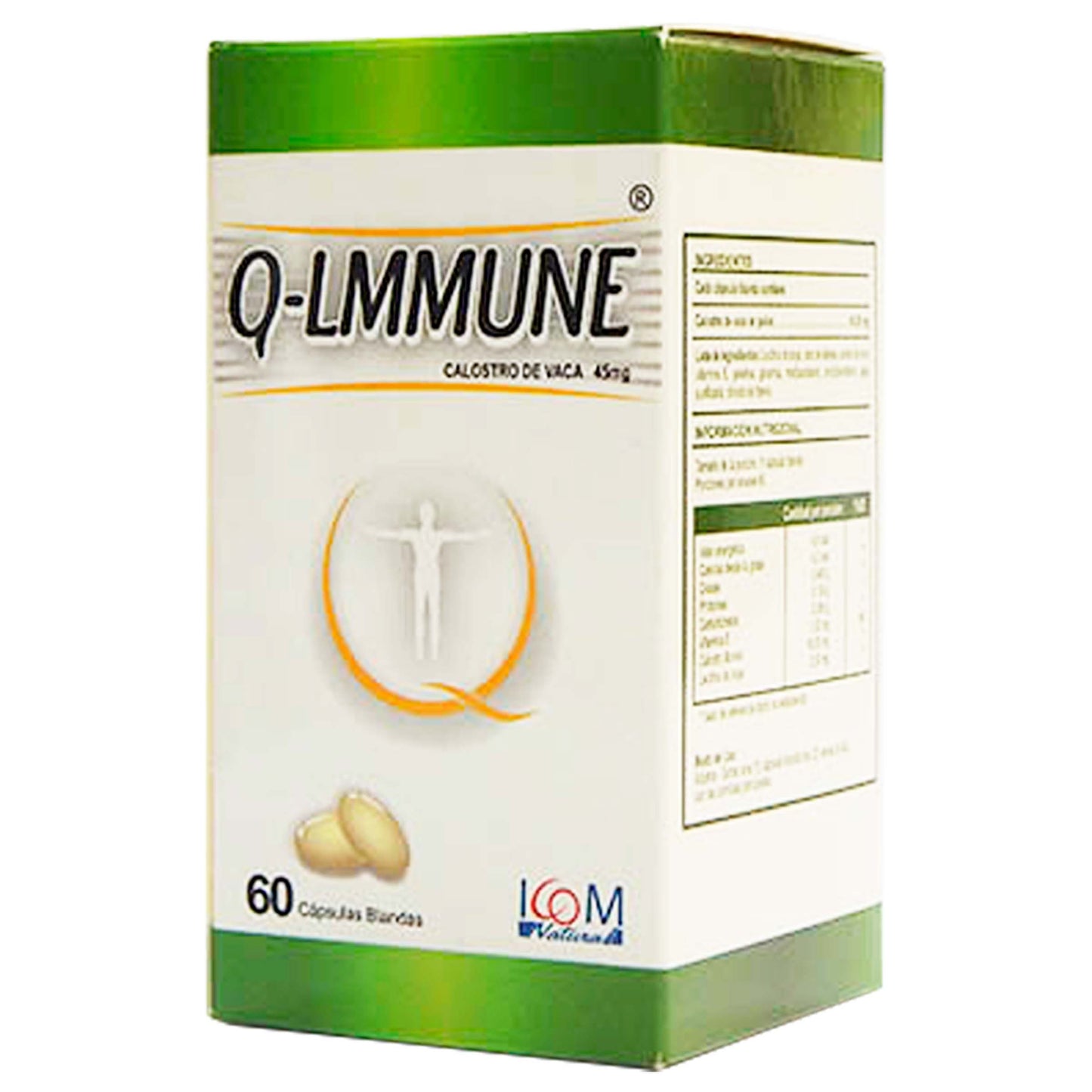 Q-lmmune Fact.tra.45 mg 60 Cápsula Icom (pd)