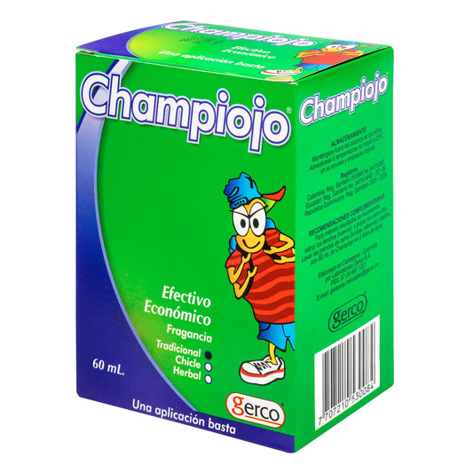 Shampoochampiojo 60 ml Tradicional+peine