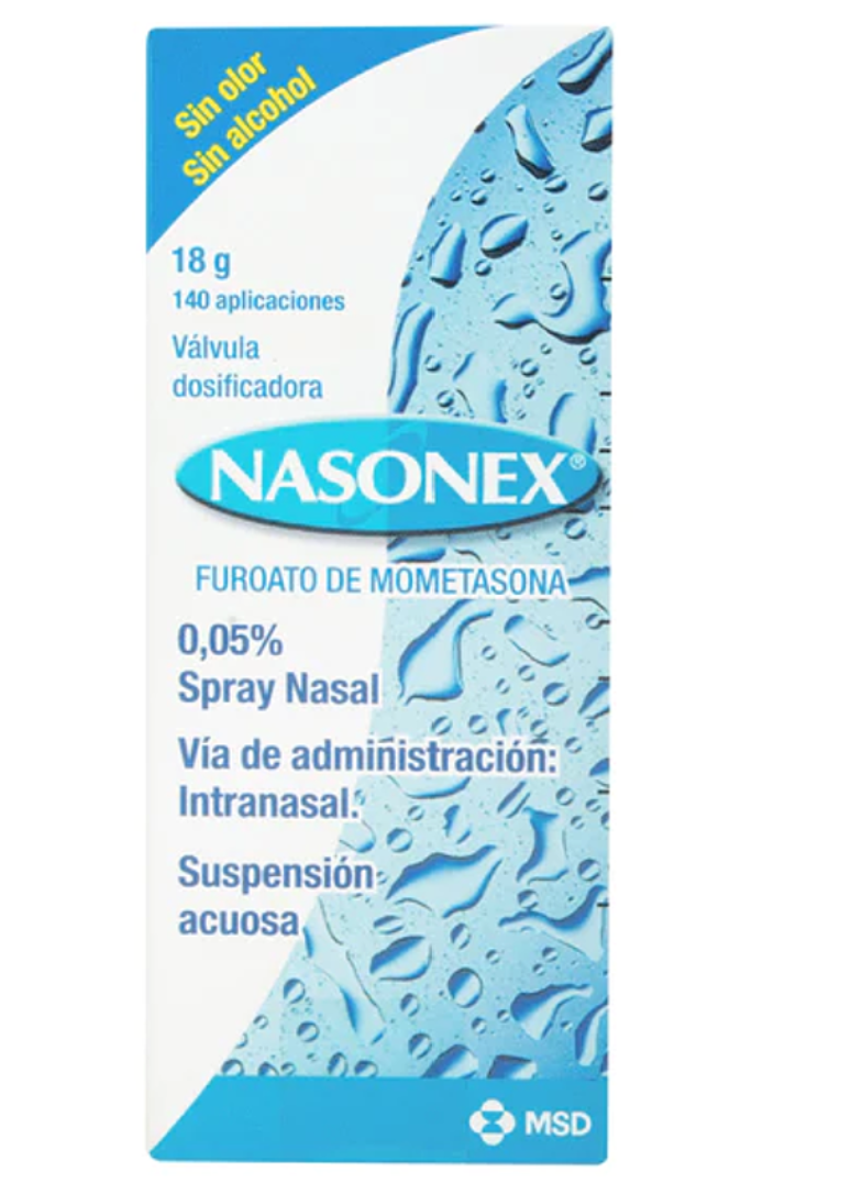 Nasonex Spr.nasal 18 gr 140 D.(3%+)(pae)