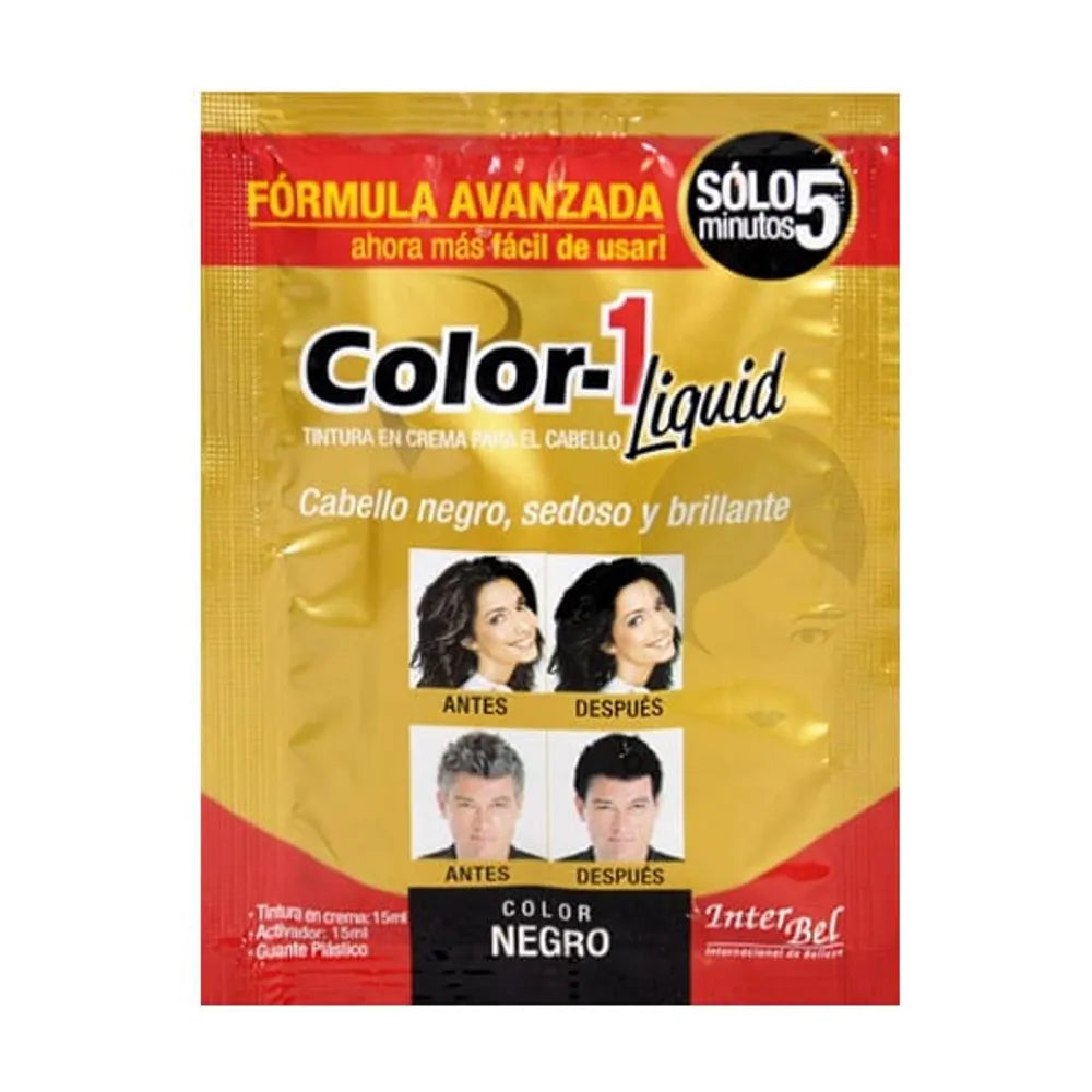 Tinte Colirio Cabello Colr Negro 15 ml