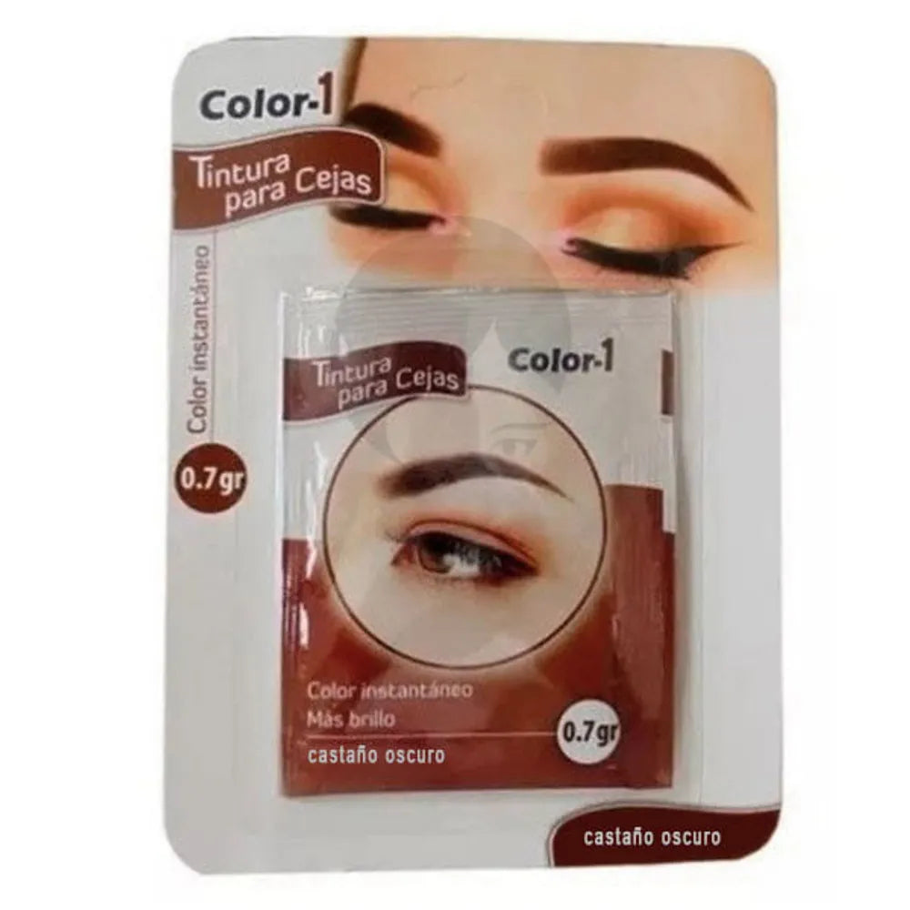 Tintura P/cejas Castaã‘o Oscuro