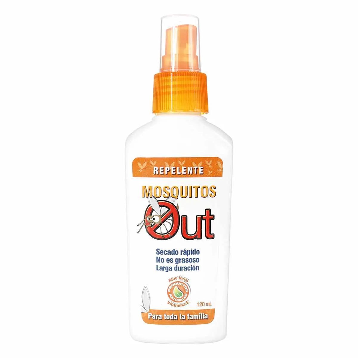 Repelente Out Mosquitos Aloe Vera 120 ml